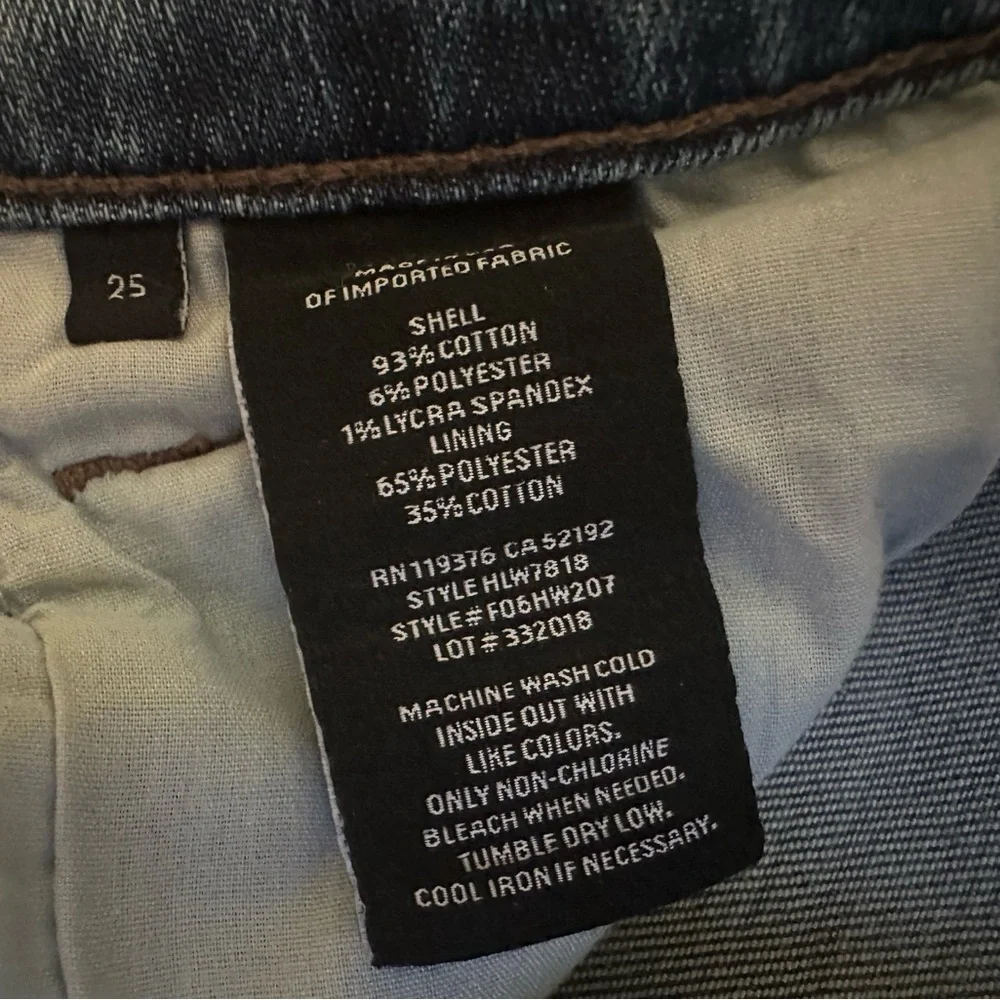 Helmut Lang Ankle Skinny Jeans, Medium Wash, Mid-Rise, 25, Excellent Condition! - Picture 10 of 10